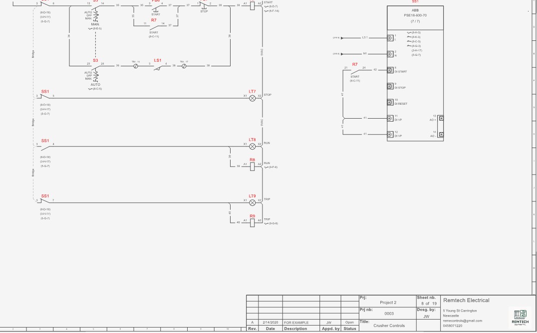 Electrical Drafting Example